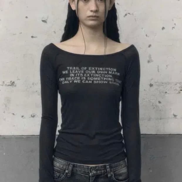 보헤미안서울 크롭 슬리브