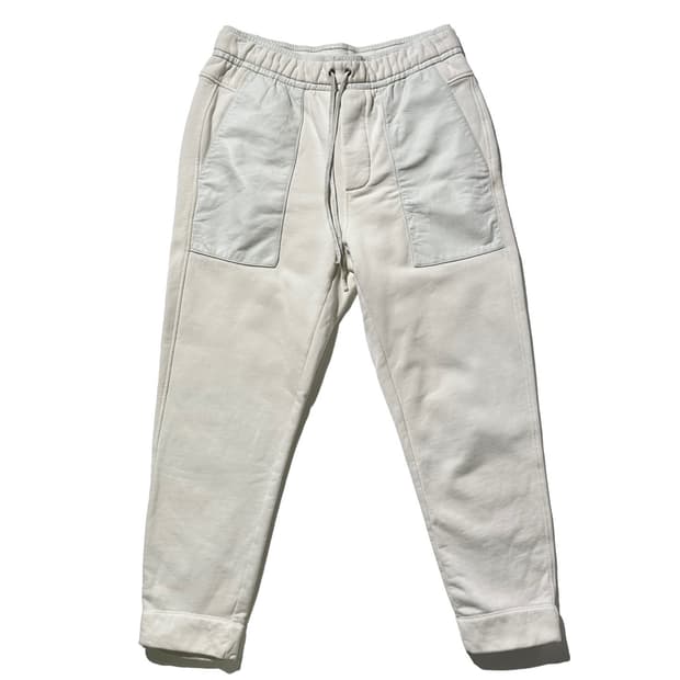 헬무트랭 램스킨 포켓 코튼 조거 팬츠