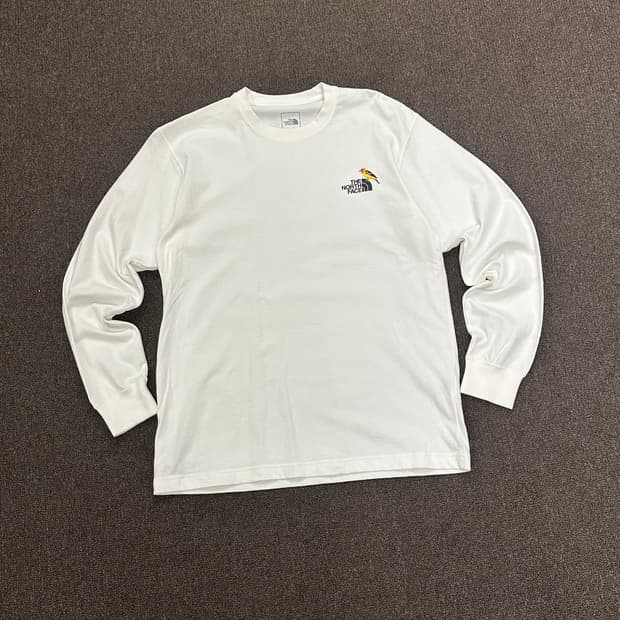 M)노스페이스 빈티지 주피커 크루 자수 롱슬리브