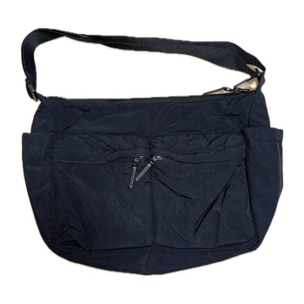 유니클로 멀티 포켓 숄더백 크로스백 블랙