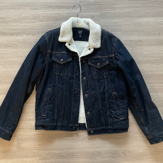 갭 데님 쉐르파 자켓 