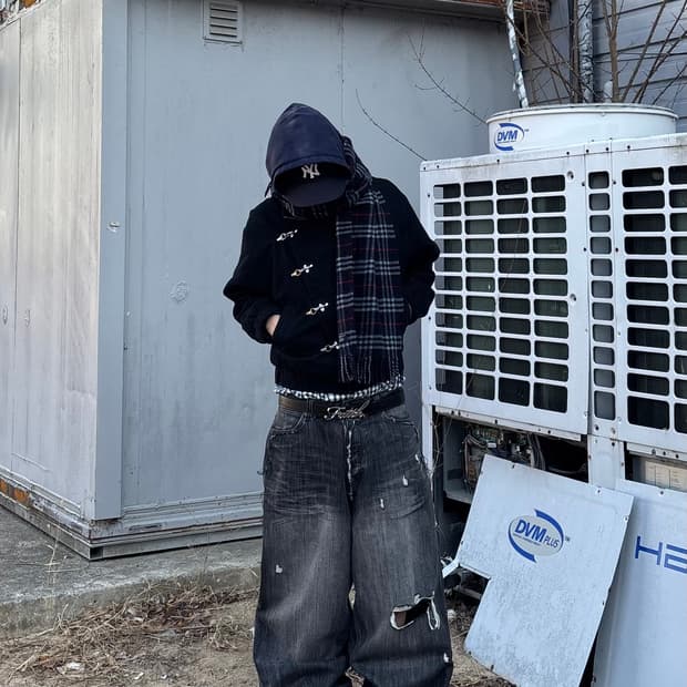 AELFRIC EDEN 파이어맨 자켓 버튼자켓