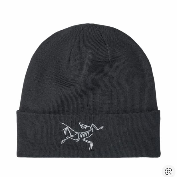 아크테릭스 자수 버드 토크 블랙