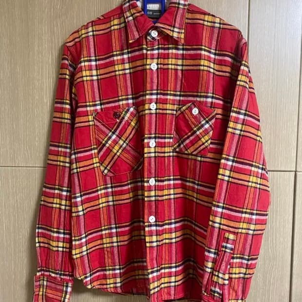[FOB FACTORY] 코튼 체크 셔츠 L사이즈 JAPAN-MADE