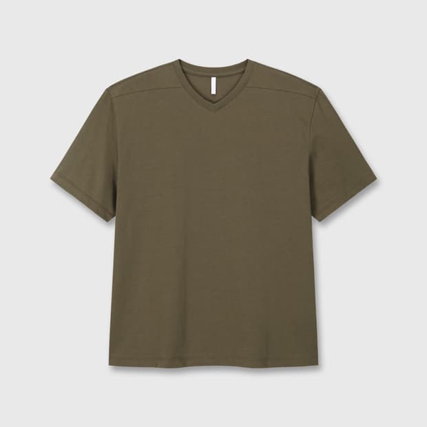 (m) epicenter tourist mono v neck(sepia)