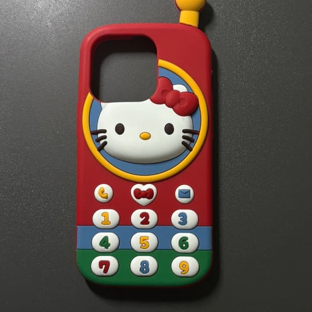 헬로키티 폰케이스  (13 Pro, 14 Pro, 15 Pro)