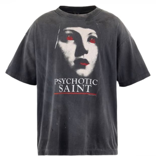 [XL] 세인트 마이클 사이코틱 SNT 티셔츠 25SS