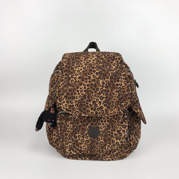 키플링 호피 백팩 Y2K 여성 가방