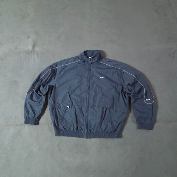 나이키 NSW 솔로스우시 우븐 트랙 자켓 바람막이 L 썬더블루
