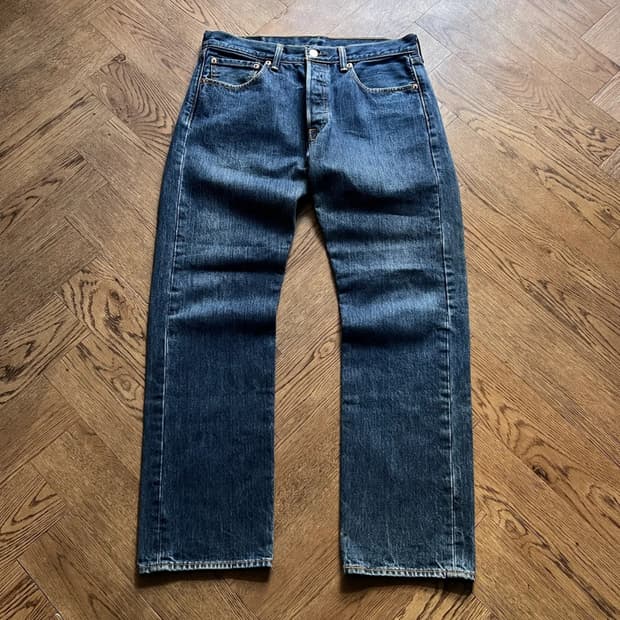 [32]00's 리바이스 501 스트레이트 데님 팬츠