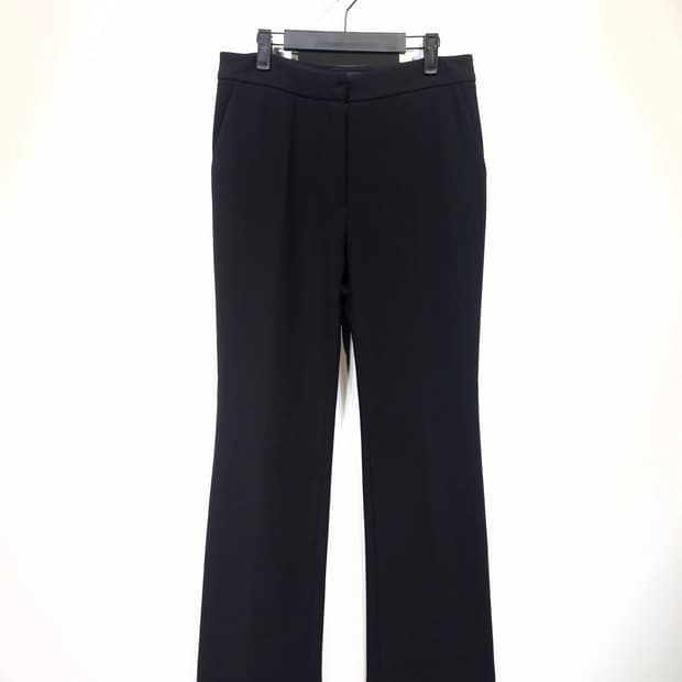 오르(ORR) 겨울 세미 부츠컷 스판 슬랙스 블랙