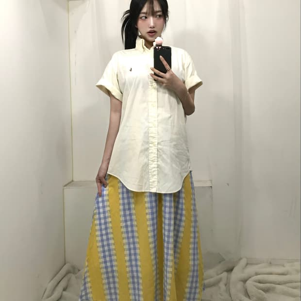 Polo Ralph Lauren 폴로 아이보리 반팔 셔츠