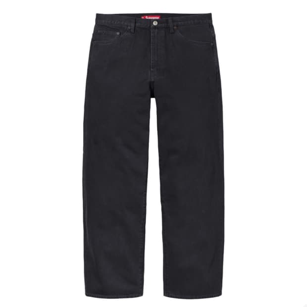 슈프림 블랙 배기진 30