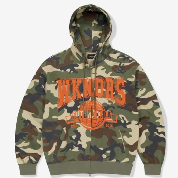 위캔더스H.O.F ZIPUP HOODIE (CAMO)