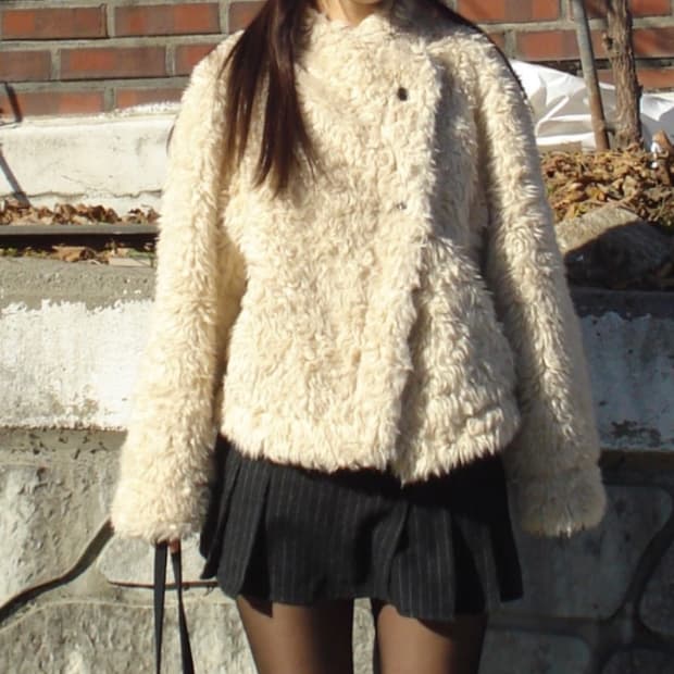 [새상품] 아워캐비넷 퍼자켓