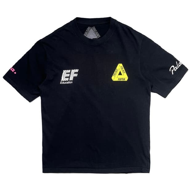 PALACE X RAPHA 에듀케이션 퍼스트 티셔츠 블랙 M
