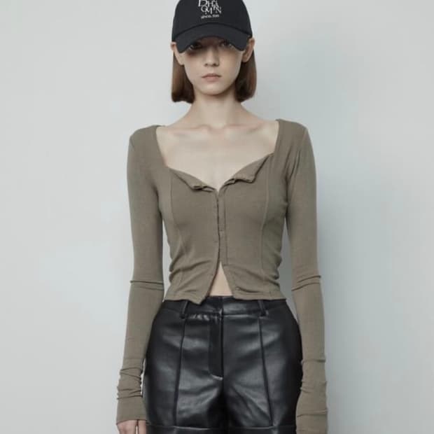 보헤미안서울 후크라인 가디건