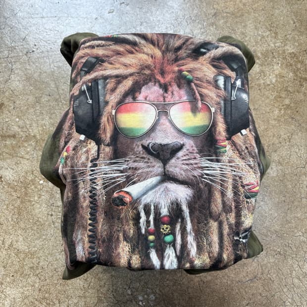 The Mountain 빅 페이스 빈티지 티셔츠