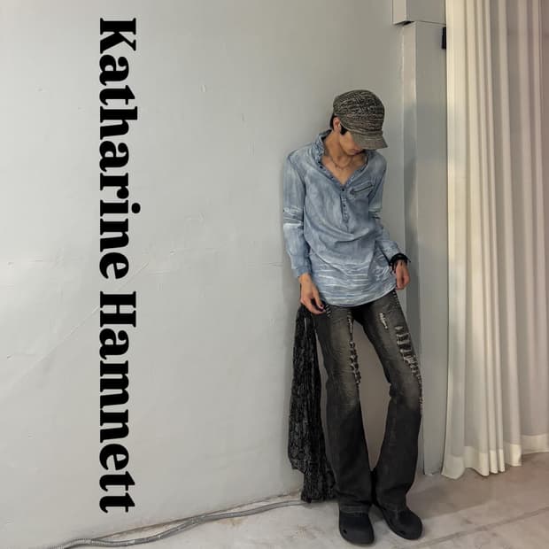 “Katharine hamnett” Sky Blue Washing Sle