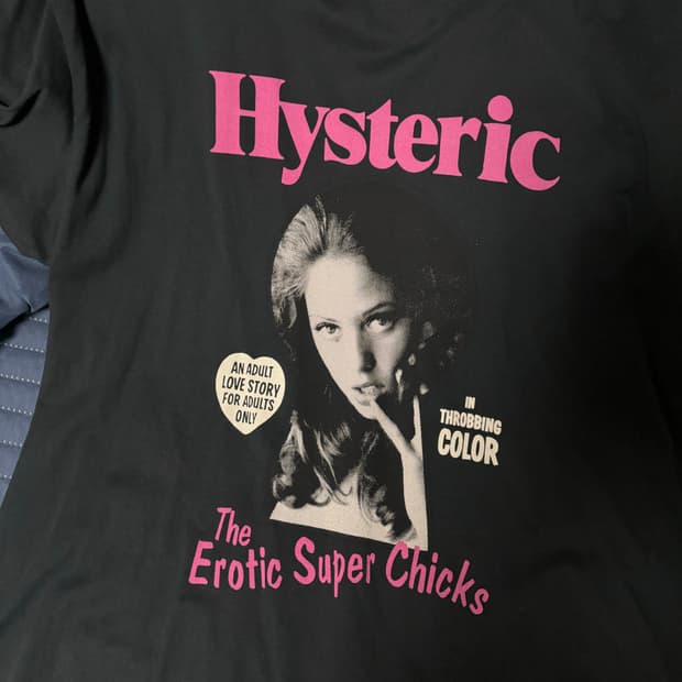 hysteric glamour 히스테릭 글래머 반팔