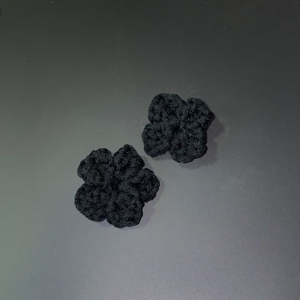 플라워 니트 브로치 Flower Knit Brooch SET