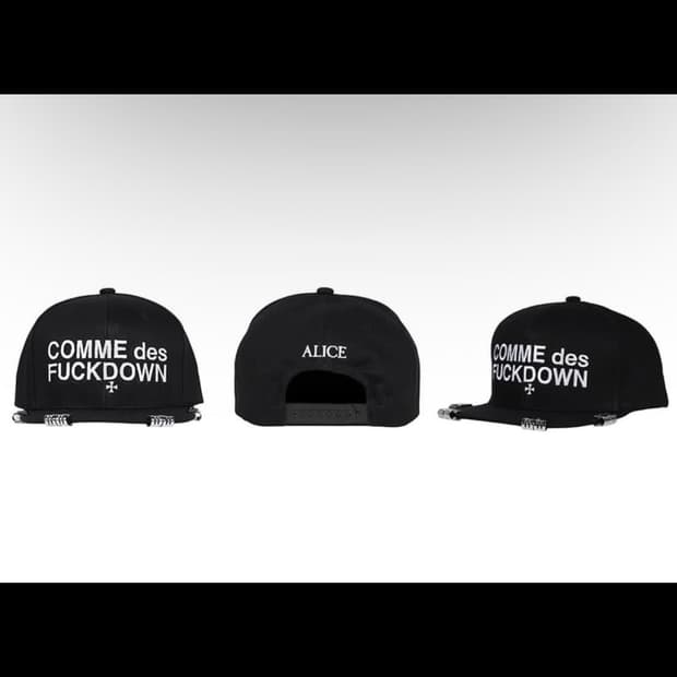 엘리스 할리우드 Alice Hollywood/SSUR 꼼데퍽 다운 스냅백