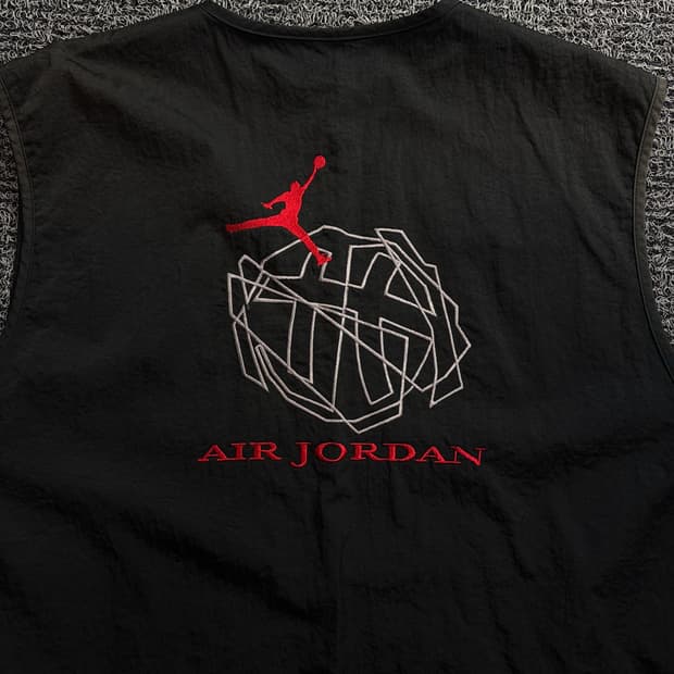 90s 나이키 에어조던 빅로고 올드스쿨 리버서블 테크 베스트 1799