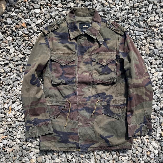ALPHA INDUSTRIES 빈티지 밀리터리 자켓(실측확인)