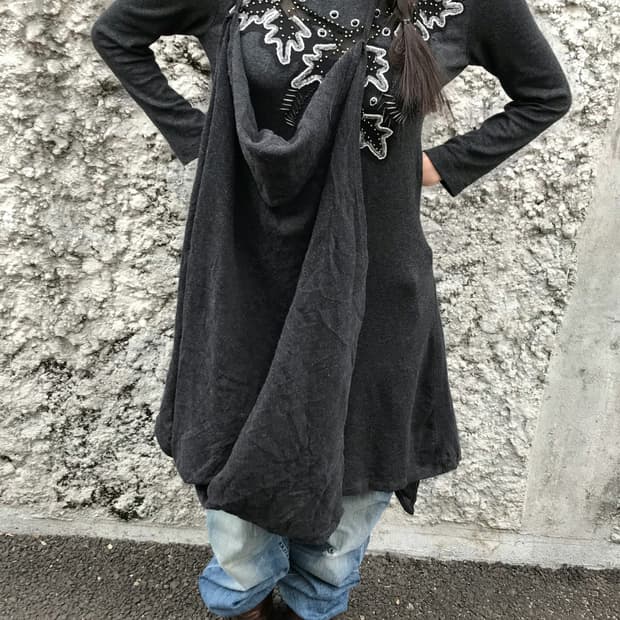 vintage wrap one-piece