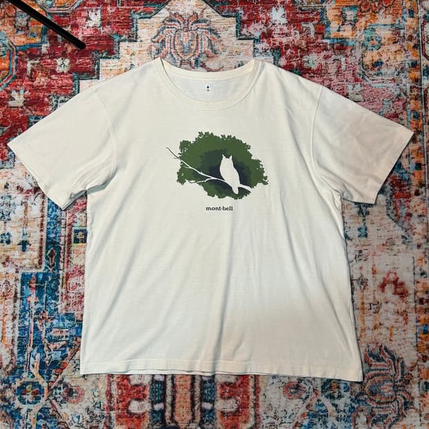 [XL] 몽벨 프린팅 반팔 티셔츠