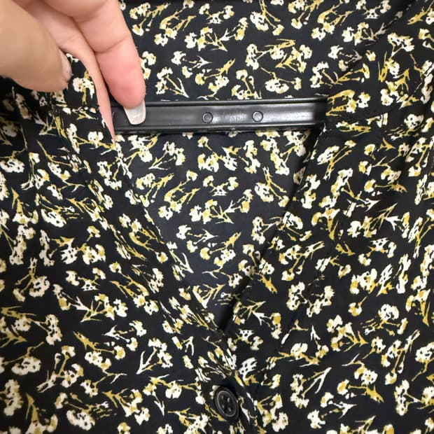 [새상품] 노란 잔꽃 롱원피스