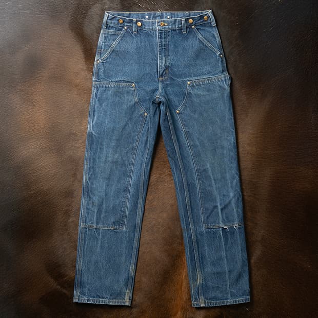 [33] 00s 칼하트 B07 더블니 데님팬츠 덩가리 핏 