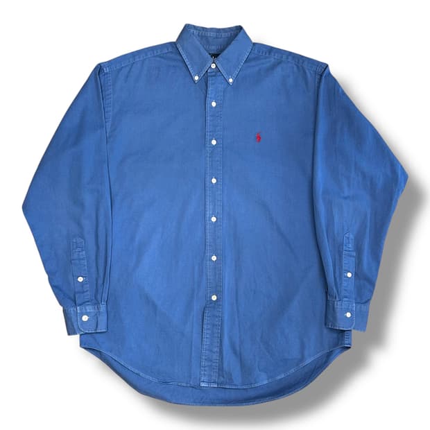 Polo Ralph Lauren 스카이블루 코튼 셔츠