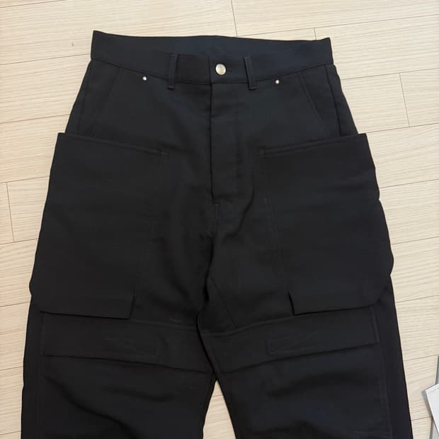[29] 릭오웬스 울 스테판 카고 블랙