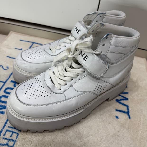 CELINE 하이탑 플랫폼 스니커즈