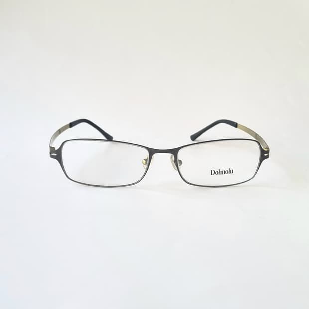 데드스탁 긱시크 사각 메탈 가벼운 안경테 1637