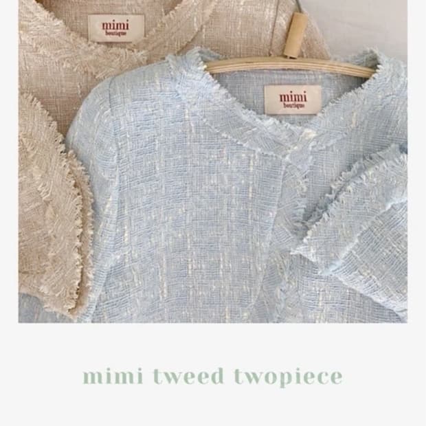 Mimi boutique mimi tweed twopiece