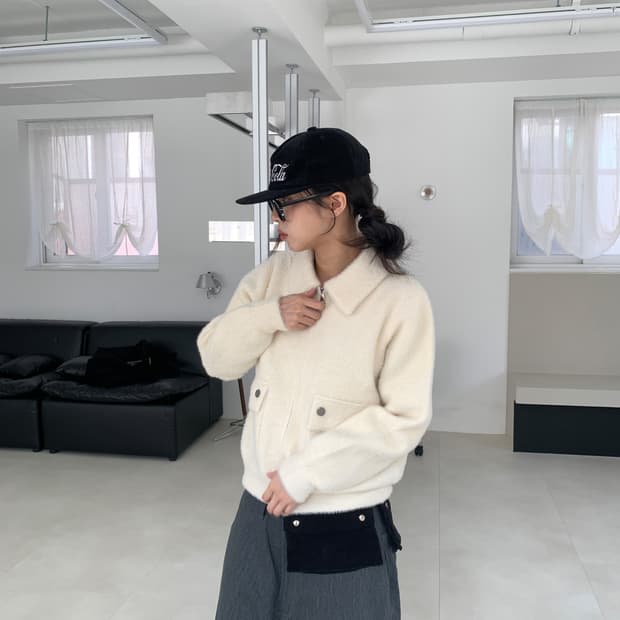 릿킴 퍼집업 새상품

