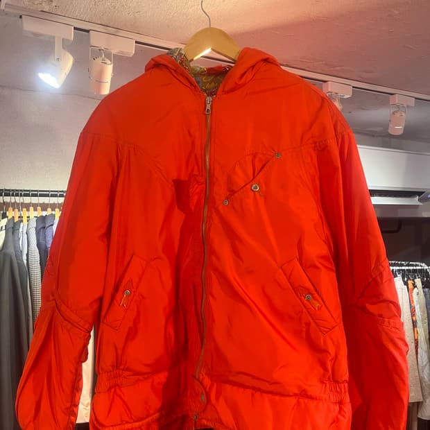 오일릴리 카툰 라이닝 후드 점퍼