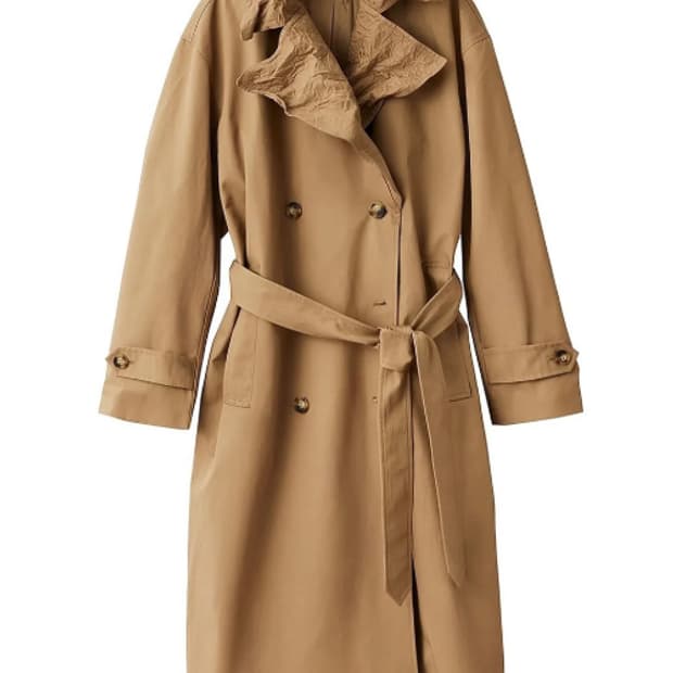 (새상품)H&M 글렌마틴스 트렌치코트 XL