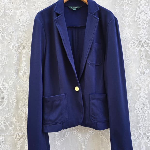 랄프로렌 원버튼 자켓