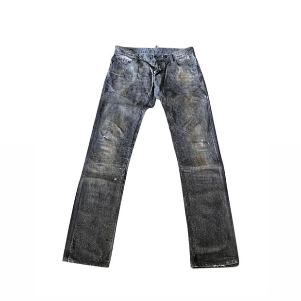 디스퀘어드2 글리터 데님 Disquared grey jean