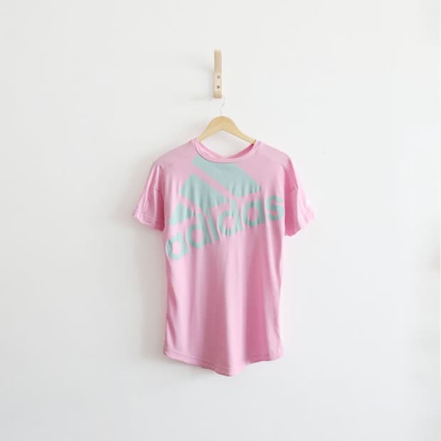 Adidas Pink Sporty t-shirt (unisex)