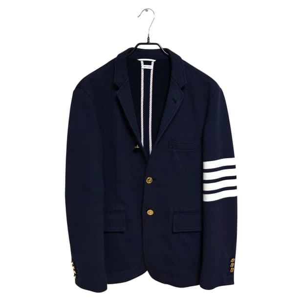 톰브라운 4바 져지 코튼 블레이저 자켓