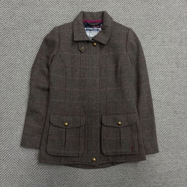 쥴스 울 블렌드 헤링본 집업 자켓 v1688