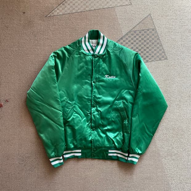 American vintage 치어리더 샤틴 자켓