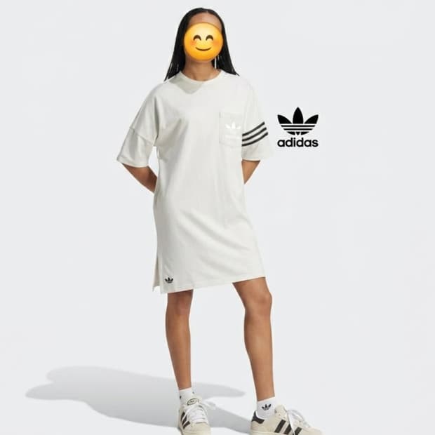 아디다스 뉴클래식 드레스 L