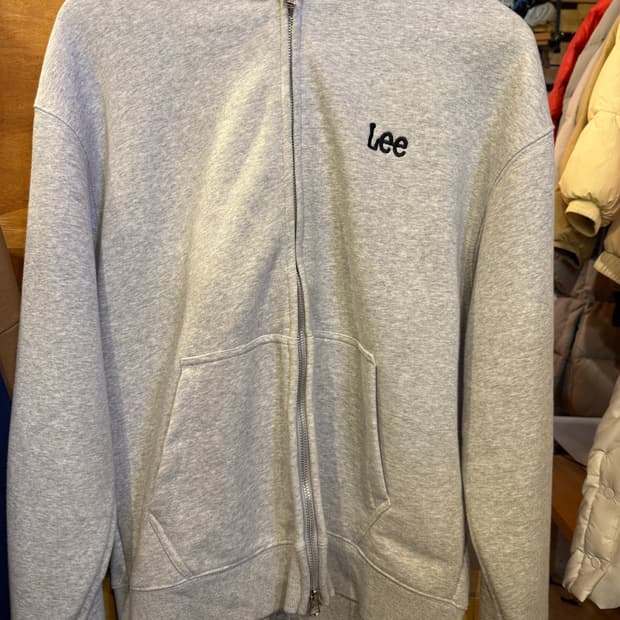 리 그레이 후드집업