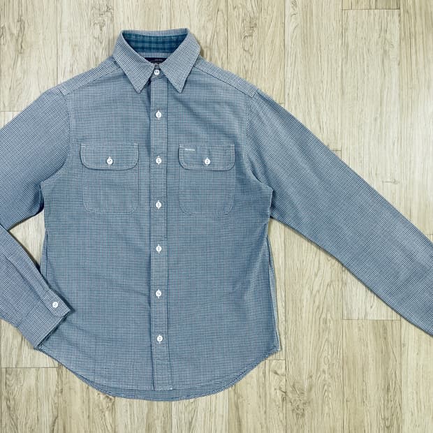90~95) RRL 잔체크 워크셔츠