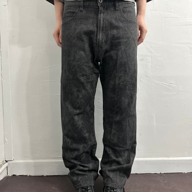 root three design denim pants